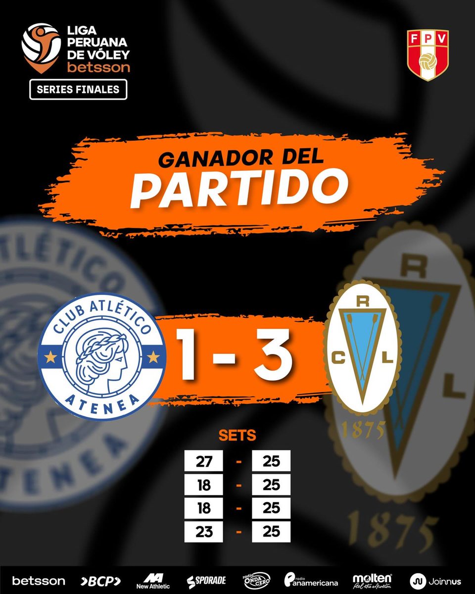 Liga Peruana de Vóley Betsson tweet media