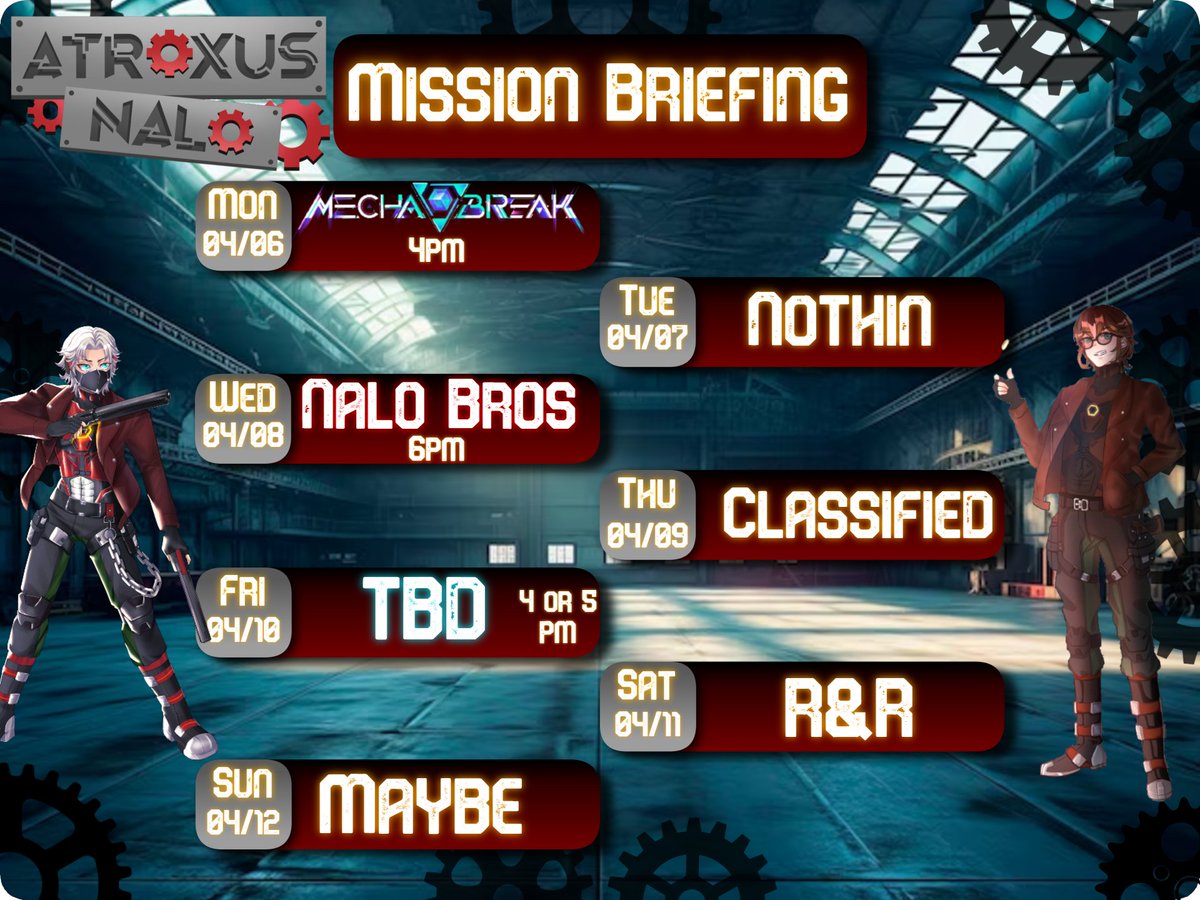 Atroxus Nalo - ⚙Exosuit Pilot Vtuber(En)⚙ tweet media