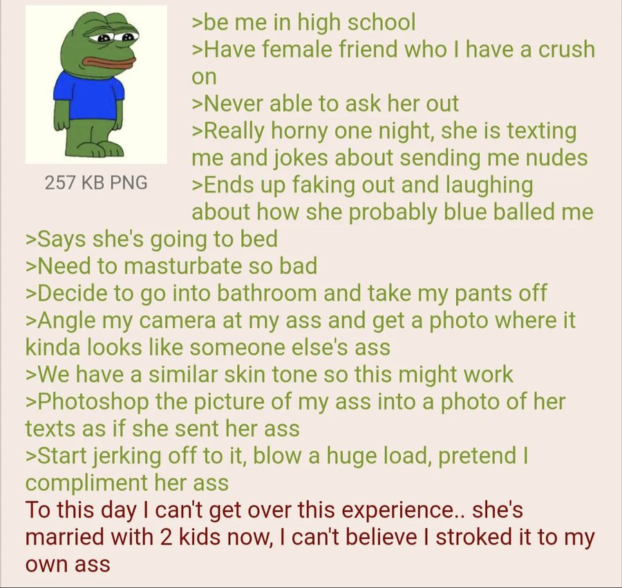 Greentext Poster tweet media