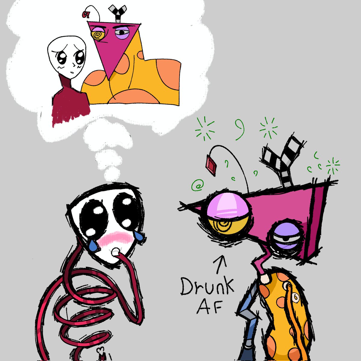 She's thinking...
#digitalcircus #tadc #digitalcircusfanart #fanart