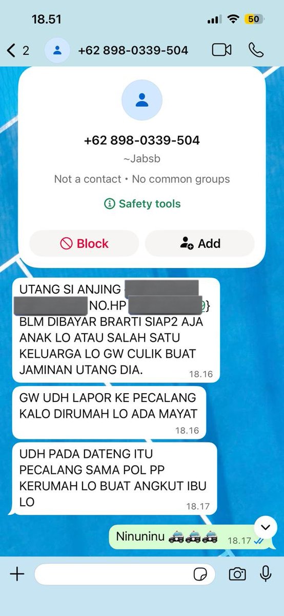 igustikrishna's tweet photo. @kol5_story @Solusiku_id Sejauh ini, ini gila banget. Di hari yang sama, DC dari @Solusiku_id jg bikin laporan palsu ke kantor desa. Mereka lapor ditemukan mayat si peminjam di rumah. Dan laporan itu dibuat atas namaku wkwkw. Ramailah akhirnya rumah diserbu kantor polisi https://t.co/Fc93Vniown
