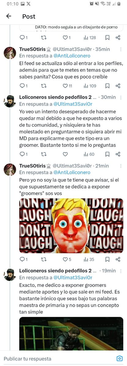 Loliconeros siendo pedofilos 2 tweet media