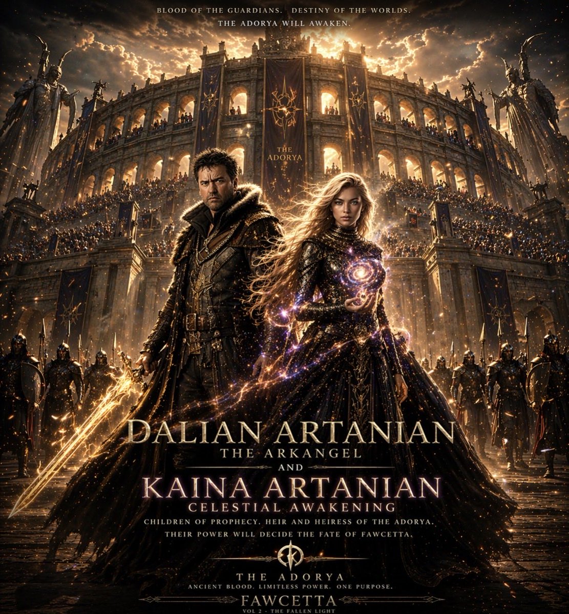 fawcetta's tweet photo. The Coliseum controls existence.
The Lights hold its power.
The war has already begun.

Only two can restore balance.
If they fail…

Time will be erased. https://t.co/cE0949NLTz
