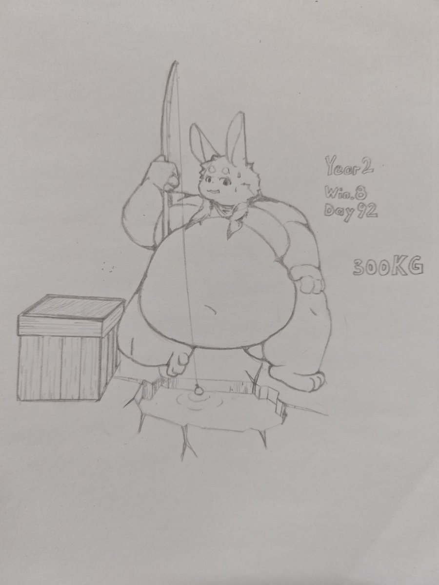cwqscwqs's tweet photo. 第二年冬8：冰雪节
冰面快要没法承载这么大的质量
#fatfur #weightgain https://t.co/hYLwtdUUnG