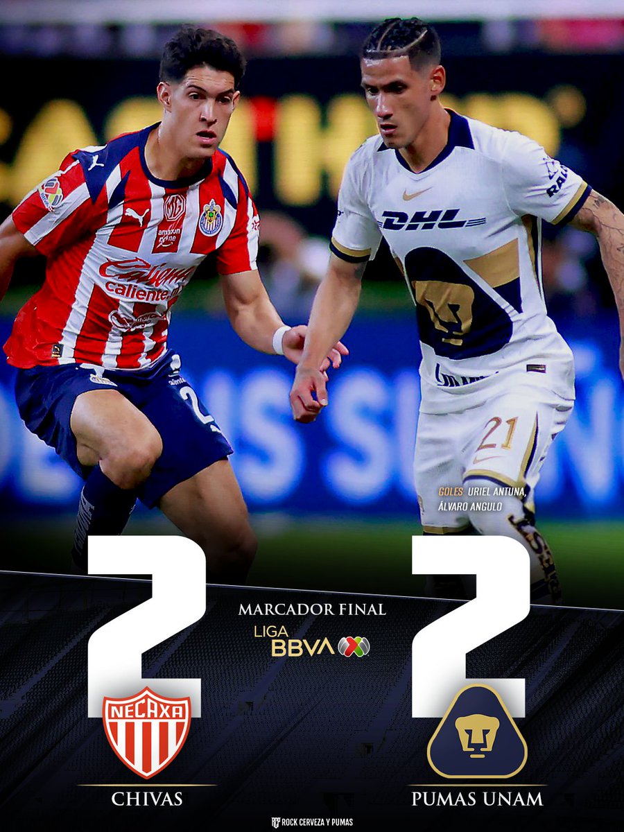 ROCK CERVEZA Y PUMAS tweet media