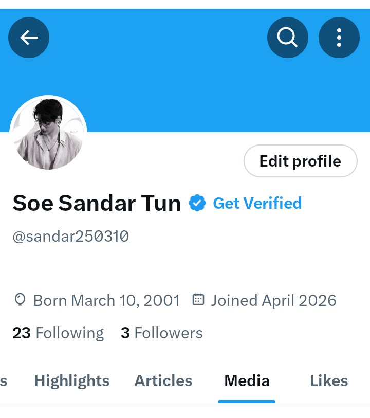 Soe Sandar Tun🇲🇲 (@sandar250310) / Posts / X