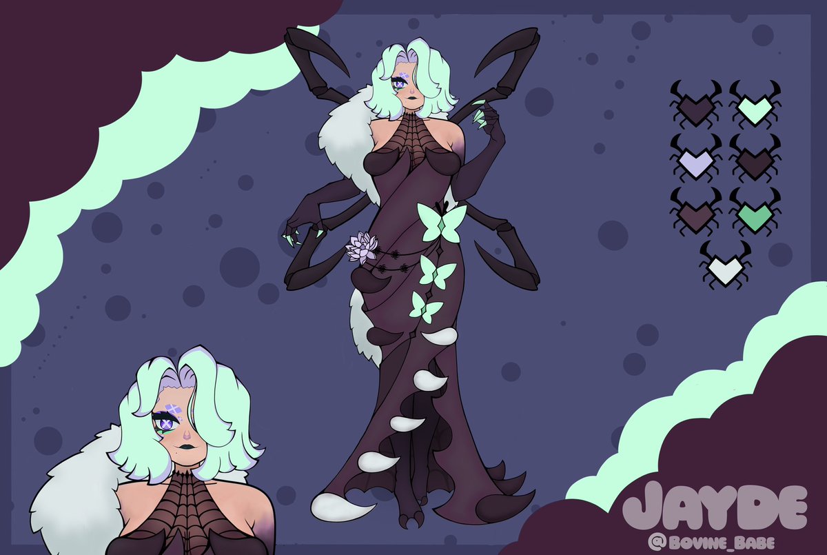 Bovine_Babe's tweet photo. @ttvjuliet The Helpup is ready to Rig, Bug Baroness is a Character Sheet! https://t.co/jw5m0anXHq
