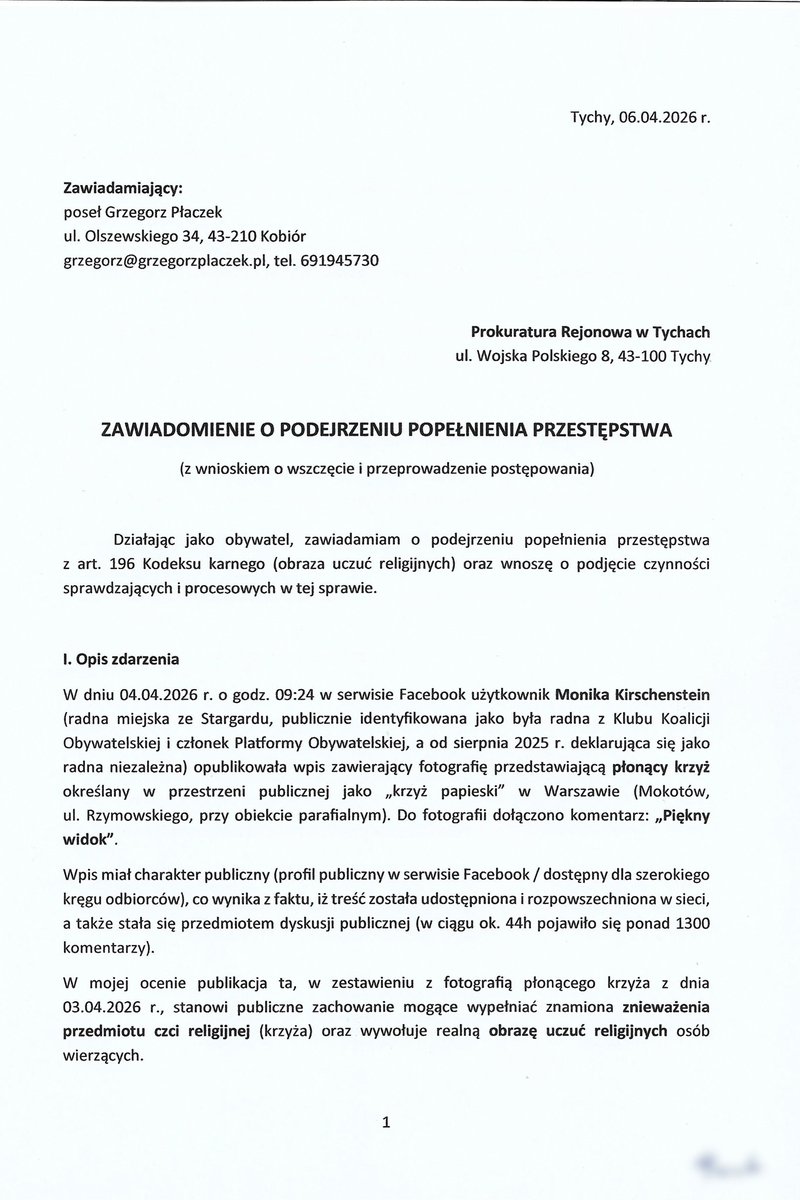 Grzegorz Płaczek tweet media
