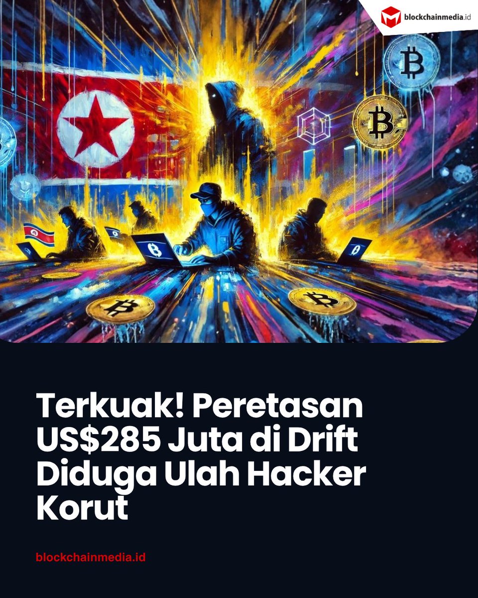 Vingika's tweet image. Investigasi terbaru mengindikasikan bahwa pelaku peretasan Drift Protocol kemungkinan berasal dari kelompok yang terkait dengan Korea Utara.

BACA SELENGKAPNYA: blockchainmedia.id/terkuak-pereta…

#DriftProtocol #hacker #koreautara #peretasan #crypto #cryptonews #asetkripto #beritakripto