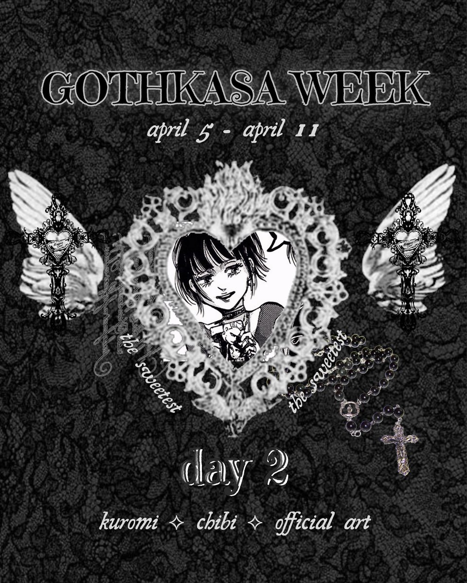 gothkasa week ♱ tweet media