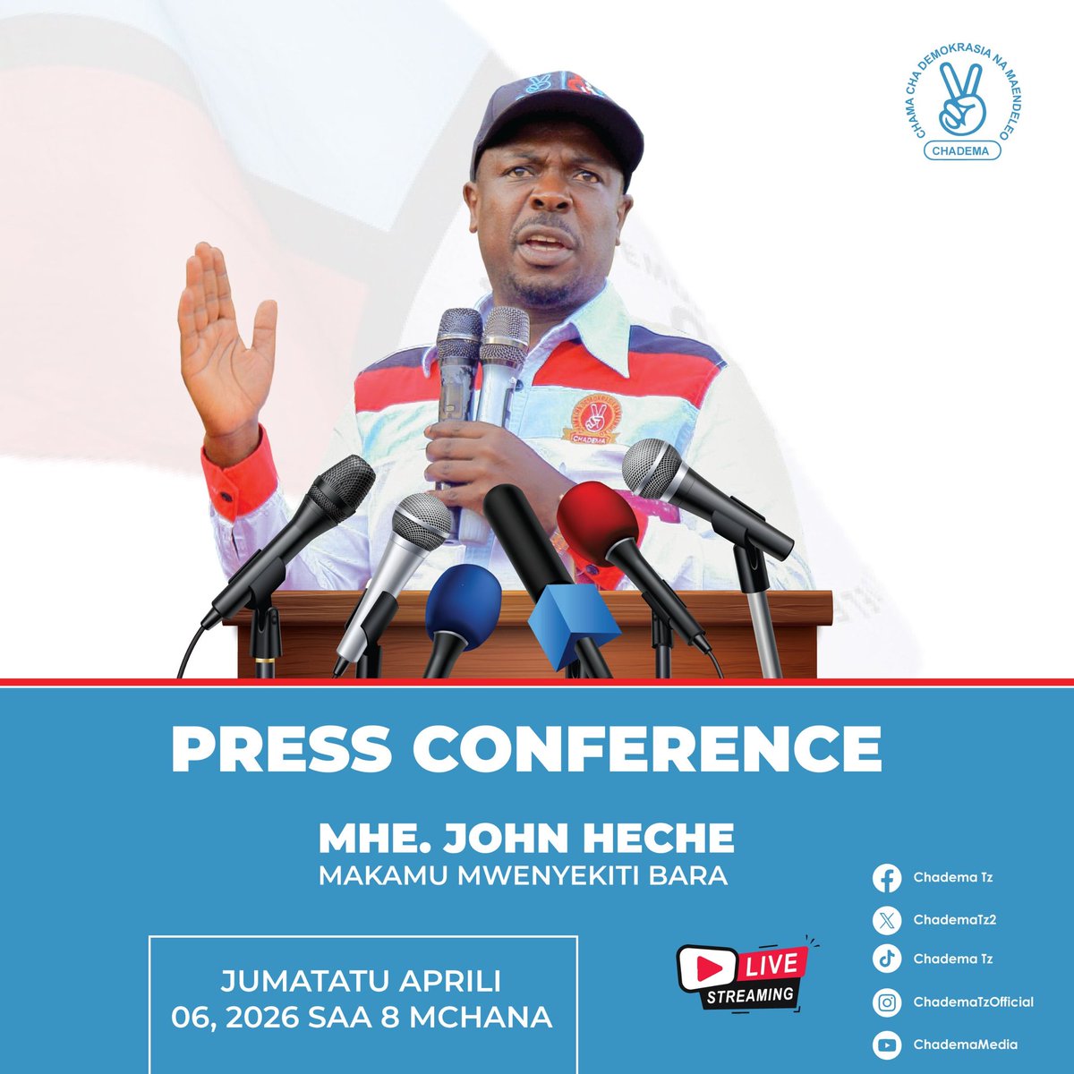 Chadema Tanzania tweet media