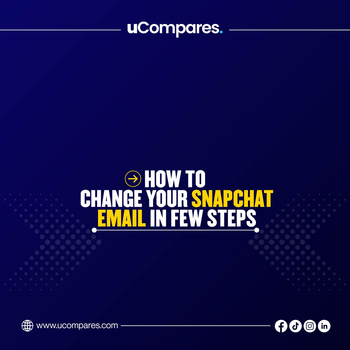 uComparesmedia's tweet photo. Need to update your Snapchat email but don’t know where to start?

Here’s a quick and simple guide to help you change your email in just a few easy steps and keep your account secure.

Read the full article here: https://t.co/yynLhE0Lcx https://t.co/53ssJLHu7c
