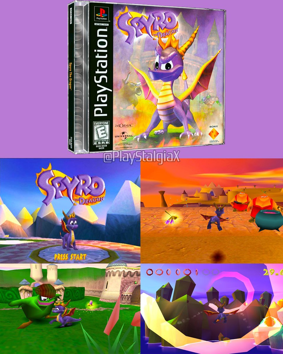 Spyro the Dragon (1998)