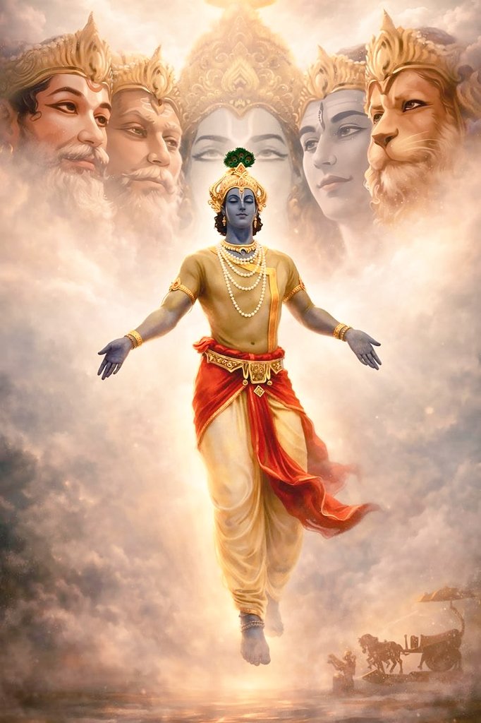 VOD_Foundations's tweet photo. When the mind trembles before life’s battlefield,
remember… even Arjuna once dropped his bow.
It was not strength that saved him.
It was surrender.

~ Bhagavad Gita https://t.co/yEcrMDenu5