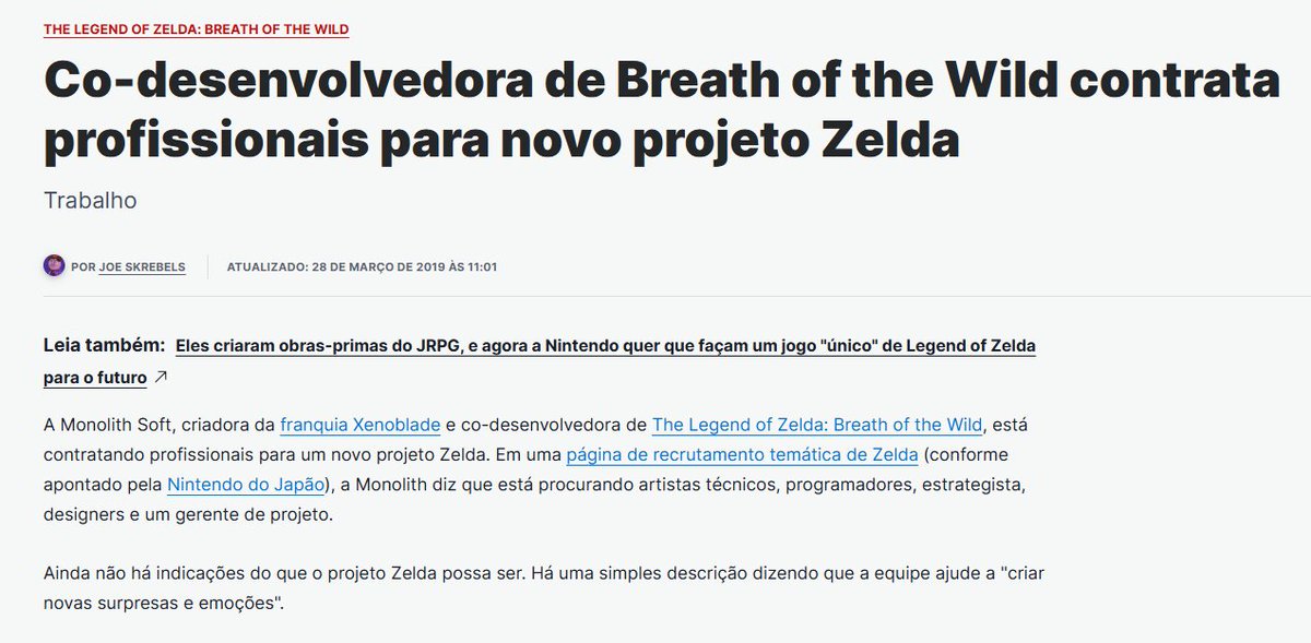 William Mascarenhas - O Último Sheikah 👁️🗨️ tweet media