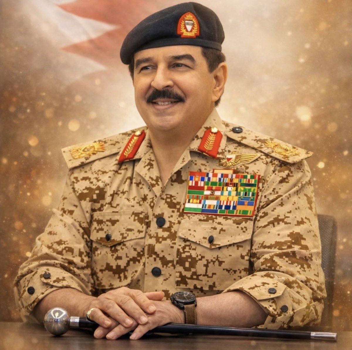 busalman74's tweet photo. الملك حمد بن عيسى آل خليفة 
(العز و الفخر) 🇧🇭🛡️🇧🇭
#البحرين_خط_أحمر https://t.co/4FqXrC8XKT