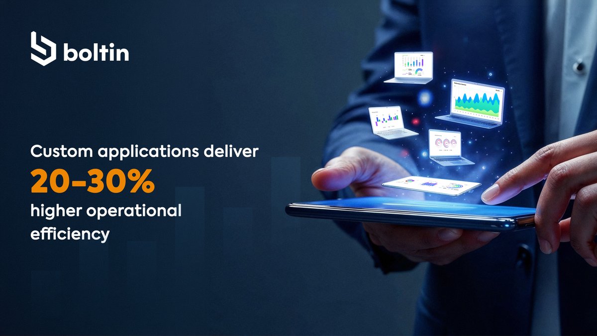 getboltin's tweet image. Off-the-shelf software rarely fits exact business workflows.

boltin's custom app development integrate seamlessly across Microsoft 365, Azure, Dynamics 365, and Power Platform.

Build applications that adapt to your business operations:
boltin.com/services/techn…

#CustomApp