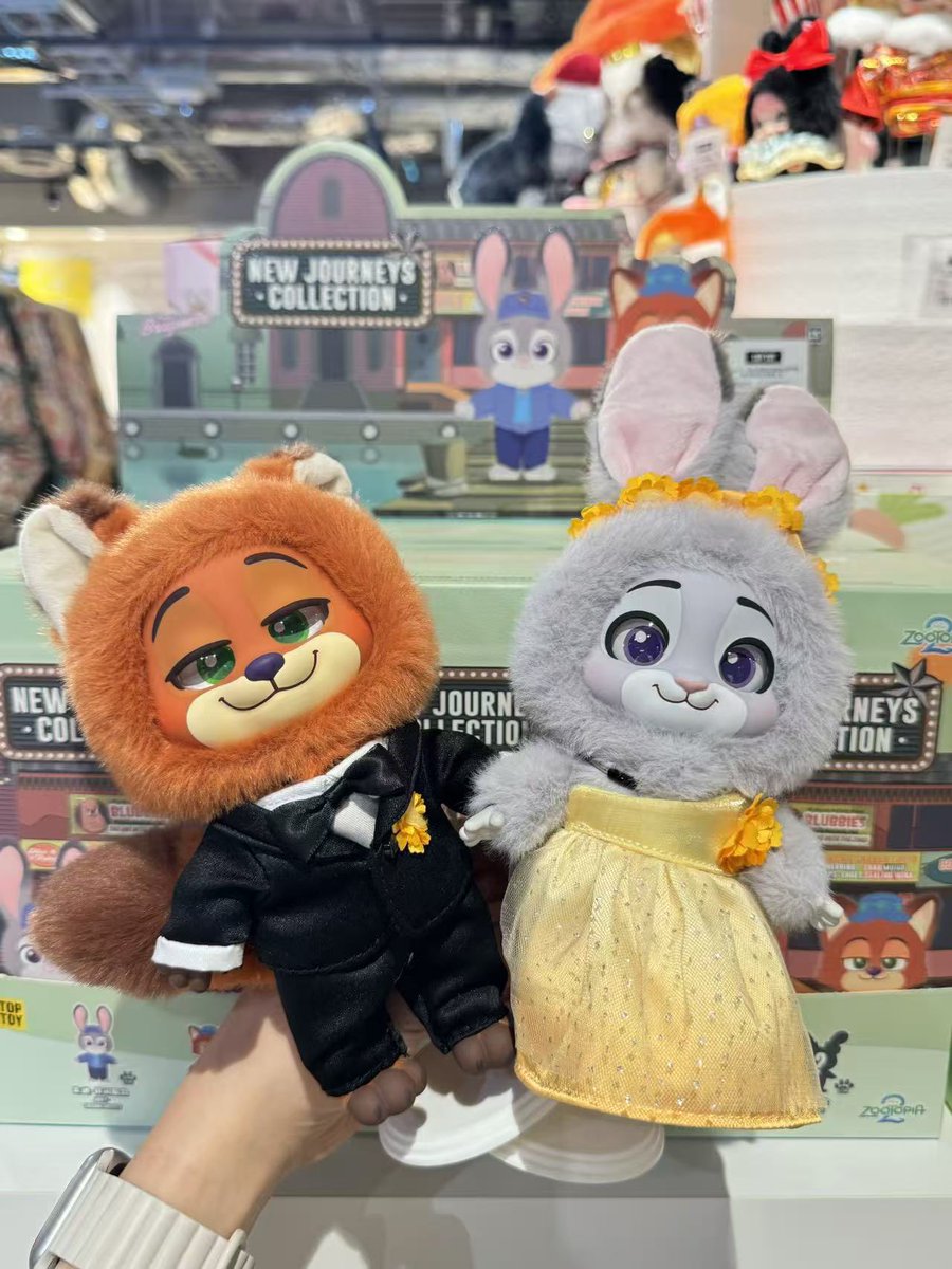 TOPTOY Zootopia ズートピア2 New Journeys ぬいぐるみチャーム 【公式