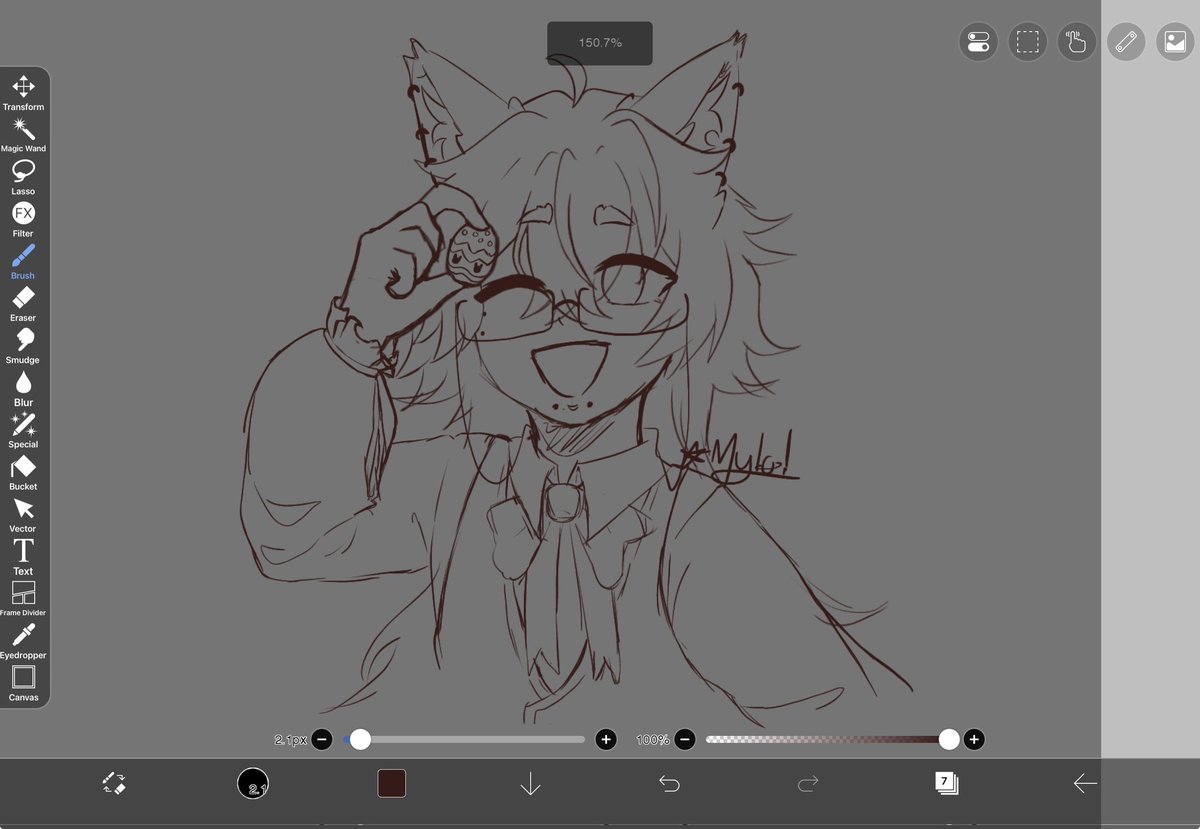 Mylo! 🦴💚 | Slow Artist tweet media