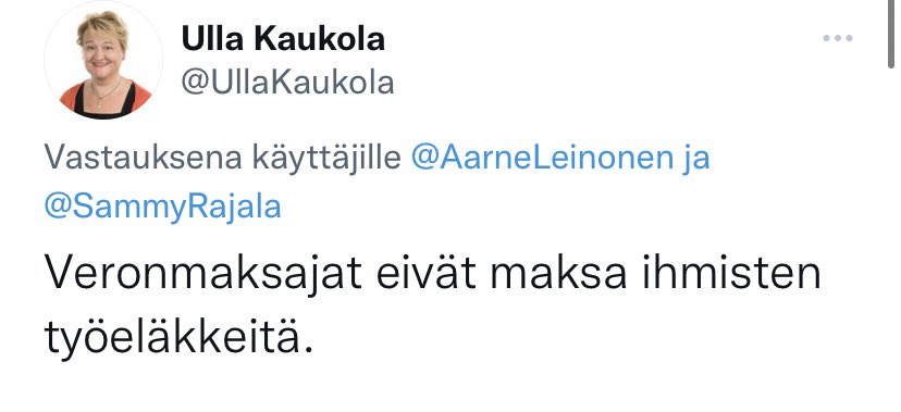Pirkko Määttä tweet media