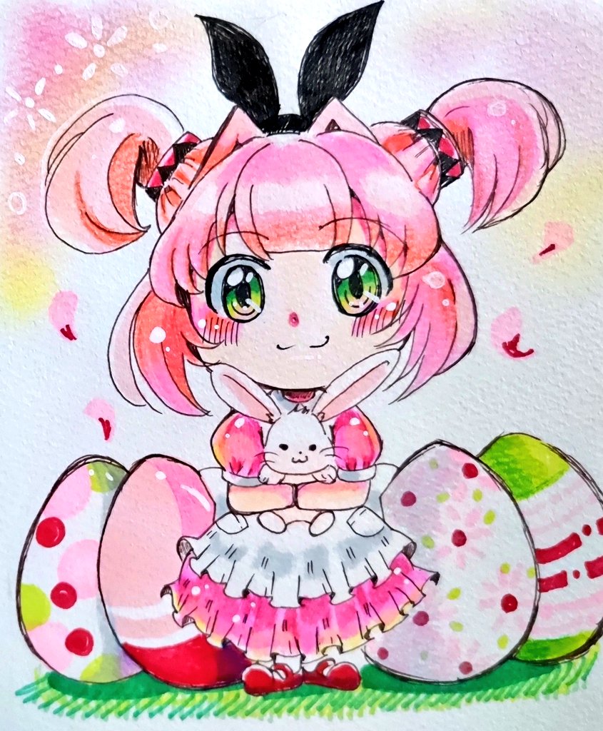 月兎(つきうさぎ)@お絵描き苦戦中 tweet media