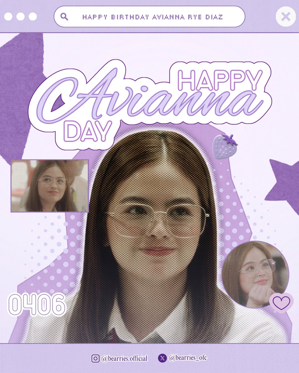 Happiest birthday to Avianna Rye Diaz 💜

Your selflessness and the way you brought your character to life made so many of us feel seen, heard, and valid. You became a safe space for people who needed it the most, and that’s something truly special.

HAPPY BIRTHDAY AVIANNA