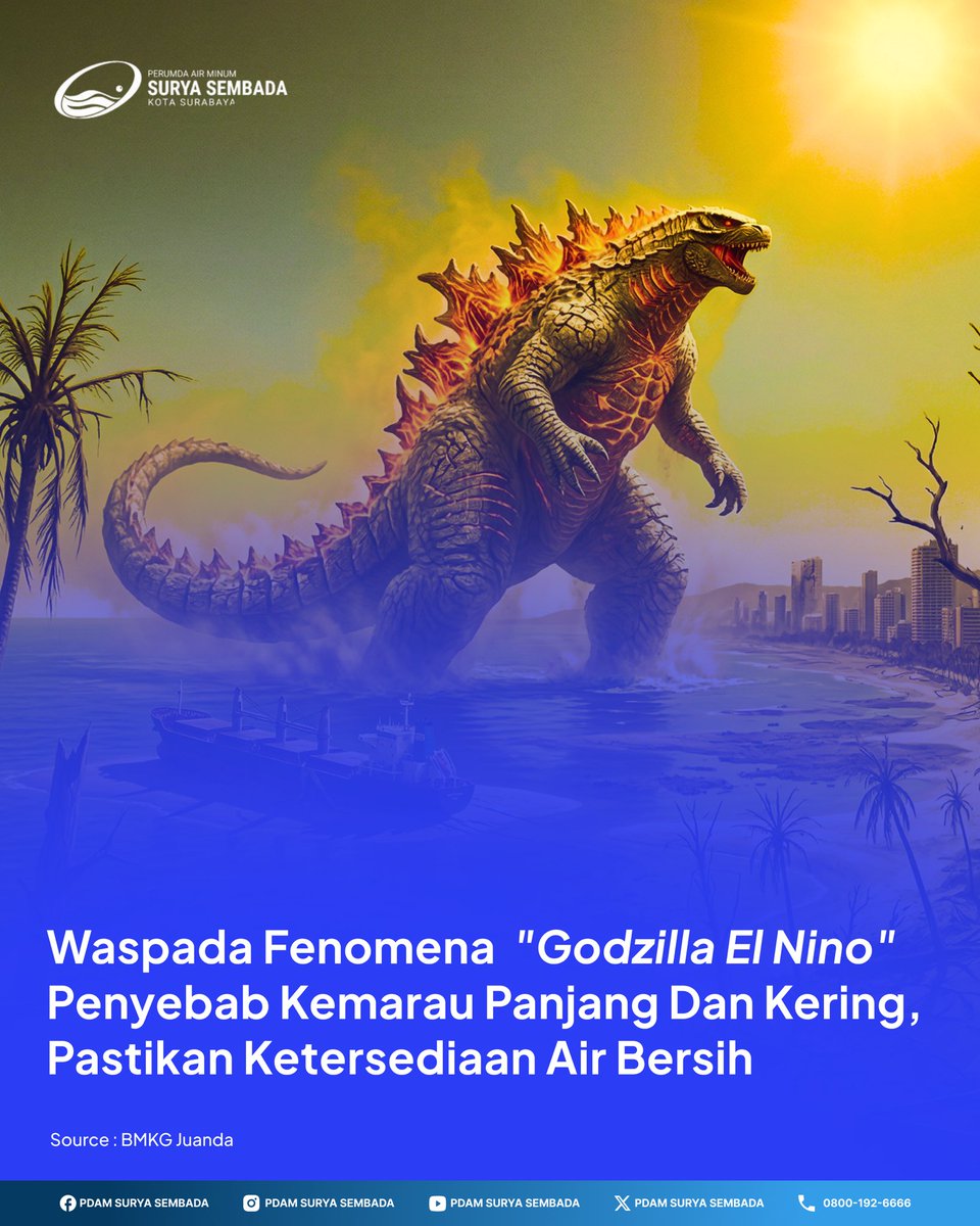 Perumda Air Minum Surya Sembada Kota Surabaya tweet media