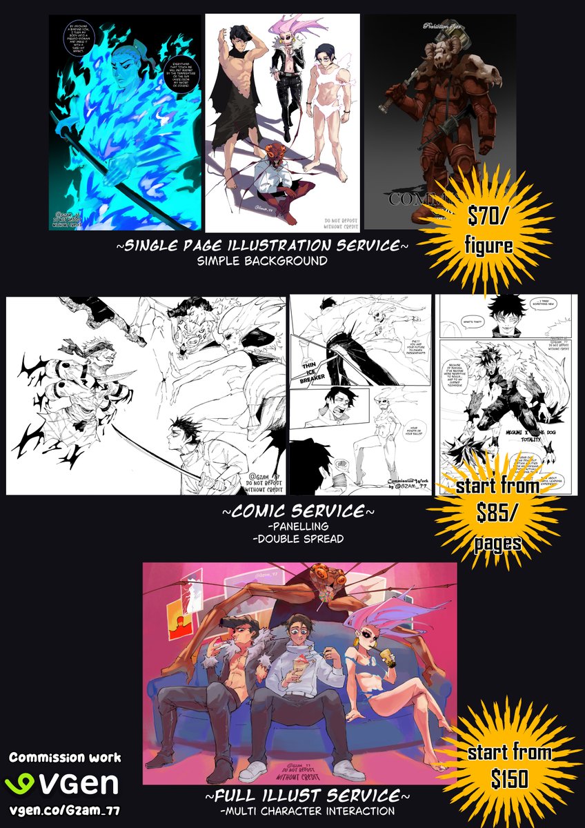 Gzam_77 | COMMISSION OPEN tweet media