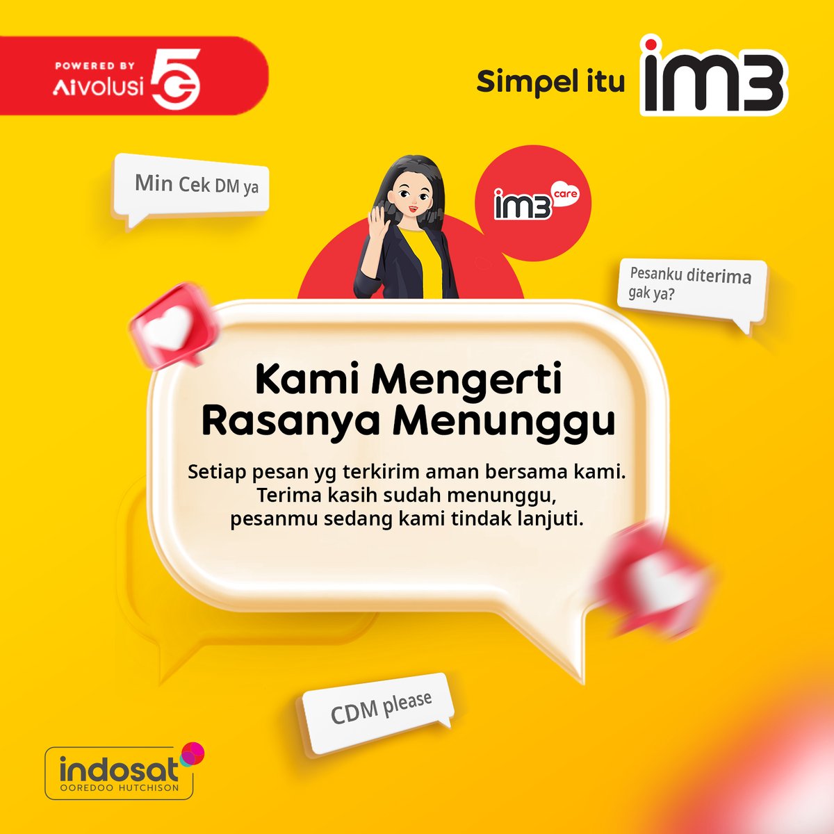 IM3 Care tweet media