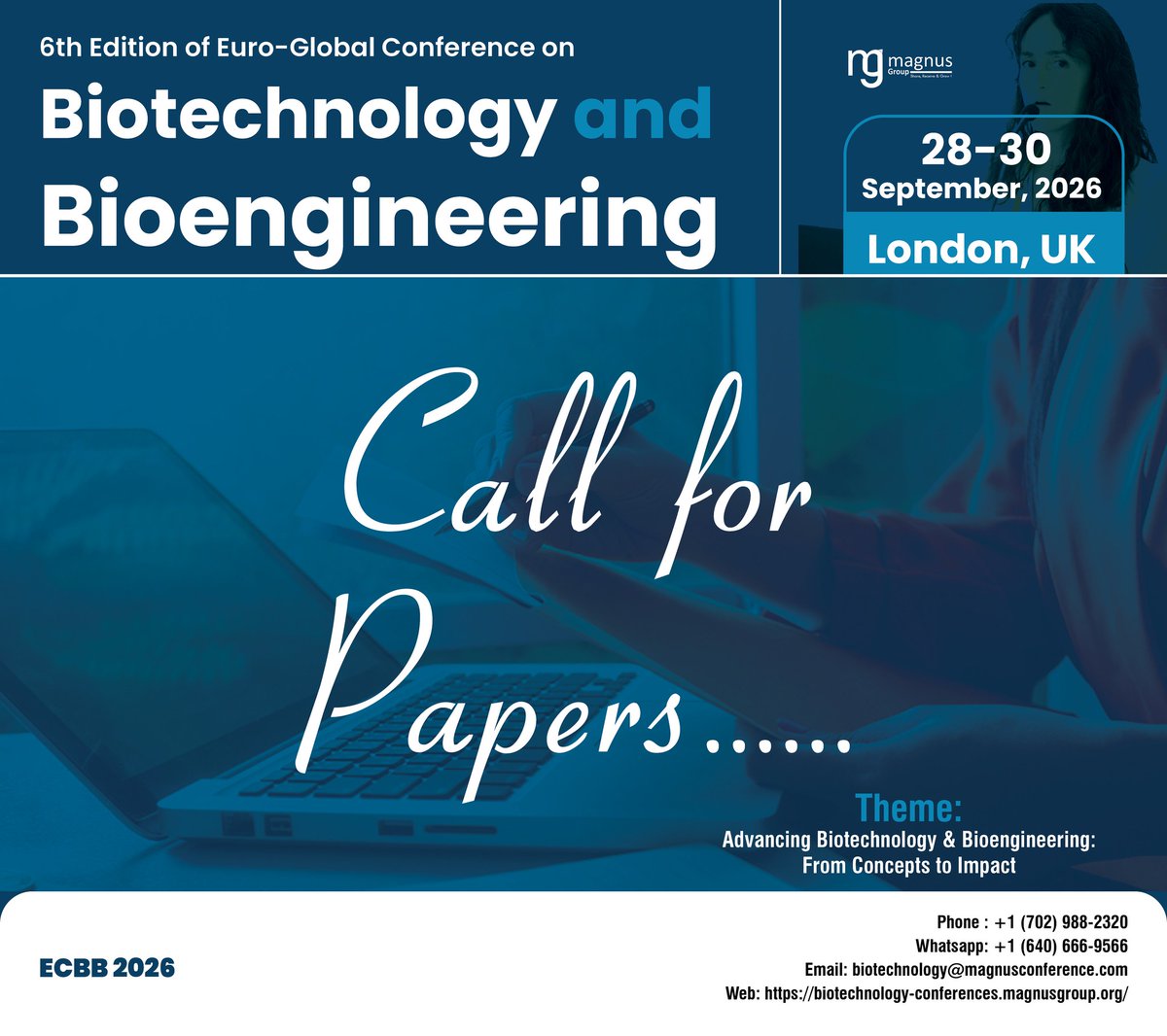 Biotechnology 2026 Conference tweet media