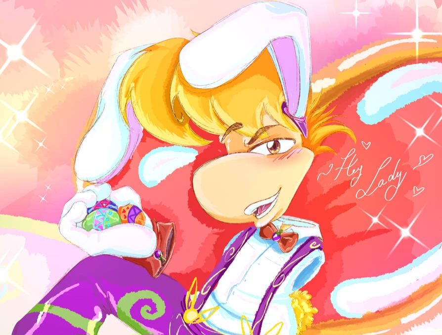 No me arrepiento.

.

Dejé una versión alternativa en Patreon &amp; Deviantart 🤭🔥🌶

#happyeaster #bunny #rayman