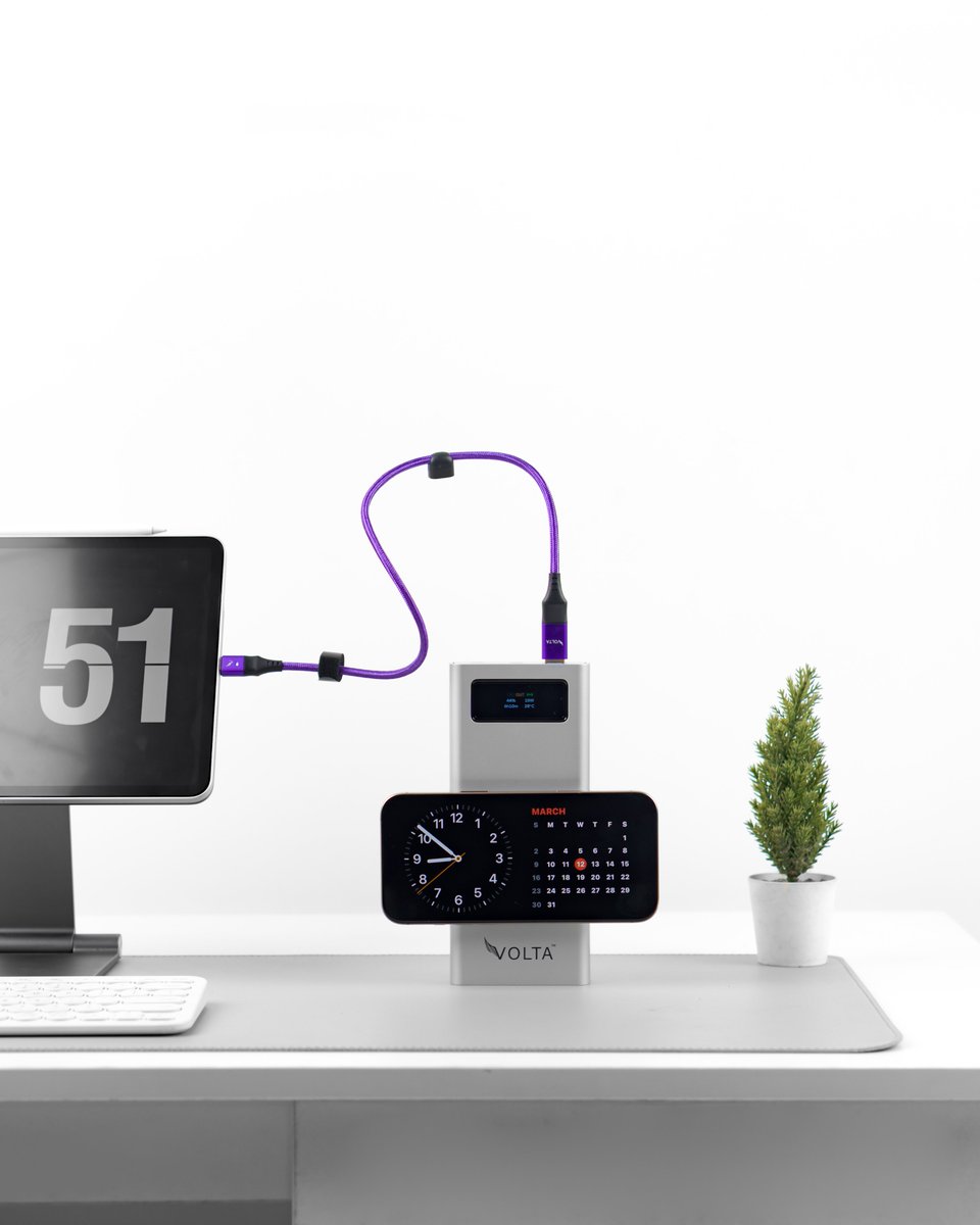 voltacharger's tweet image. No Power Outlet? No Problem.

The VoltaGo MAX keeps your laptop and phone alive through every flight, meeting, and deadline.

Shop VoltaGo MAX → VoltaGo MAX

voltacharger.com/products/volta…

#voltagomax #voltacharger #digitalnomad #workfromanywhere #techtravel #productivitygear