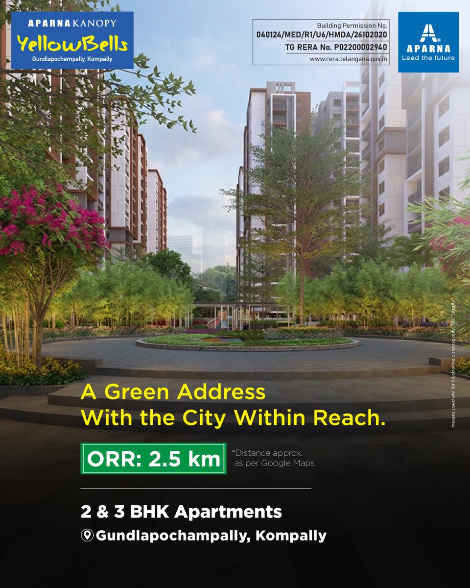 Aparna Group tweet media