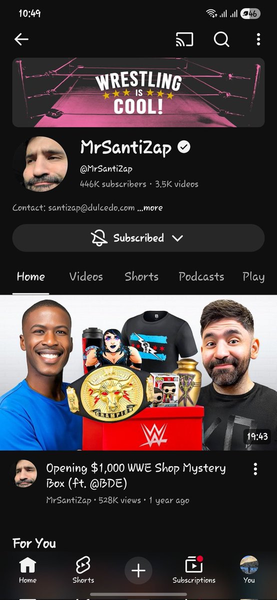 Subikhyat17's tweet photo. @MrSantiZap Restarted watching WWE since Punk's return and you're the only reason I'm still watching it with all this L storylines. However I'm from Nepal so I don't see my chances winning on this one but always worth a try. OIL UP SANTI🫡 https://t.co/Y5Foc2ImqH