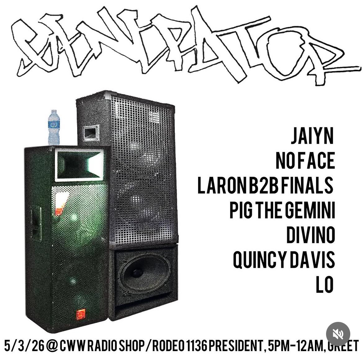 Kingchelseya's tweet image. may 3rd @ cww radio shop!! i’m selling banana pudding and we’re vibing out to good music #jaiyn #noface @Laron_____ @finals_blog @PigTheGemini #rsvpvino @thatgoodsh_t #lo