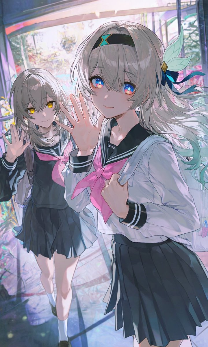 SLOTH303's tweet photo. Castorice | キャストリス💜
Stelle | 星💛
#スターレイル  #HonkaiStarRail https://t.co/ONps9AC4sM