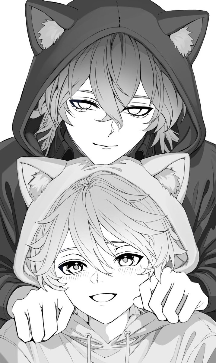 アルと子犬(｢･ω･)｢ tweet media