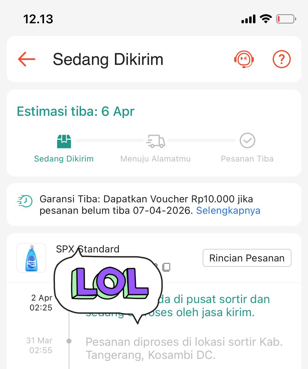 wholeps's tweet photo. lama banget tai, gua pengen kramas kalo gak bisa cepet kasih opsi pengiriman lain lah brengsek https://t.co/ebGU9Ox9J5