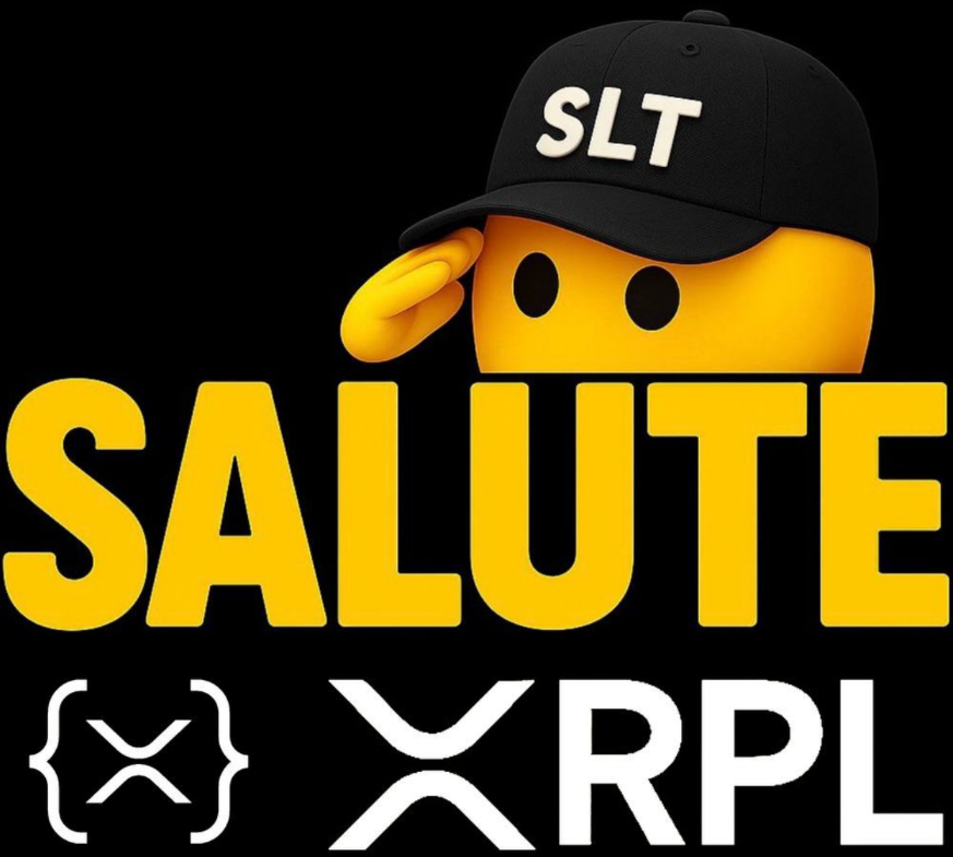 SLTOsOXRP's tweet photo. @SaluteXRPL 🫡 https://t.co/kWU5KlDbEv