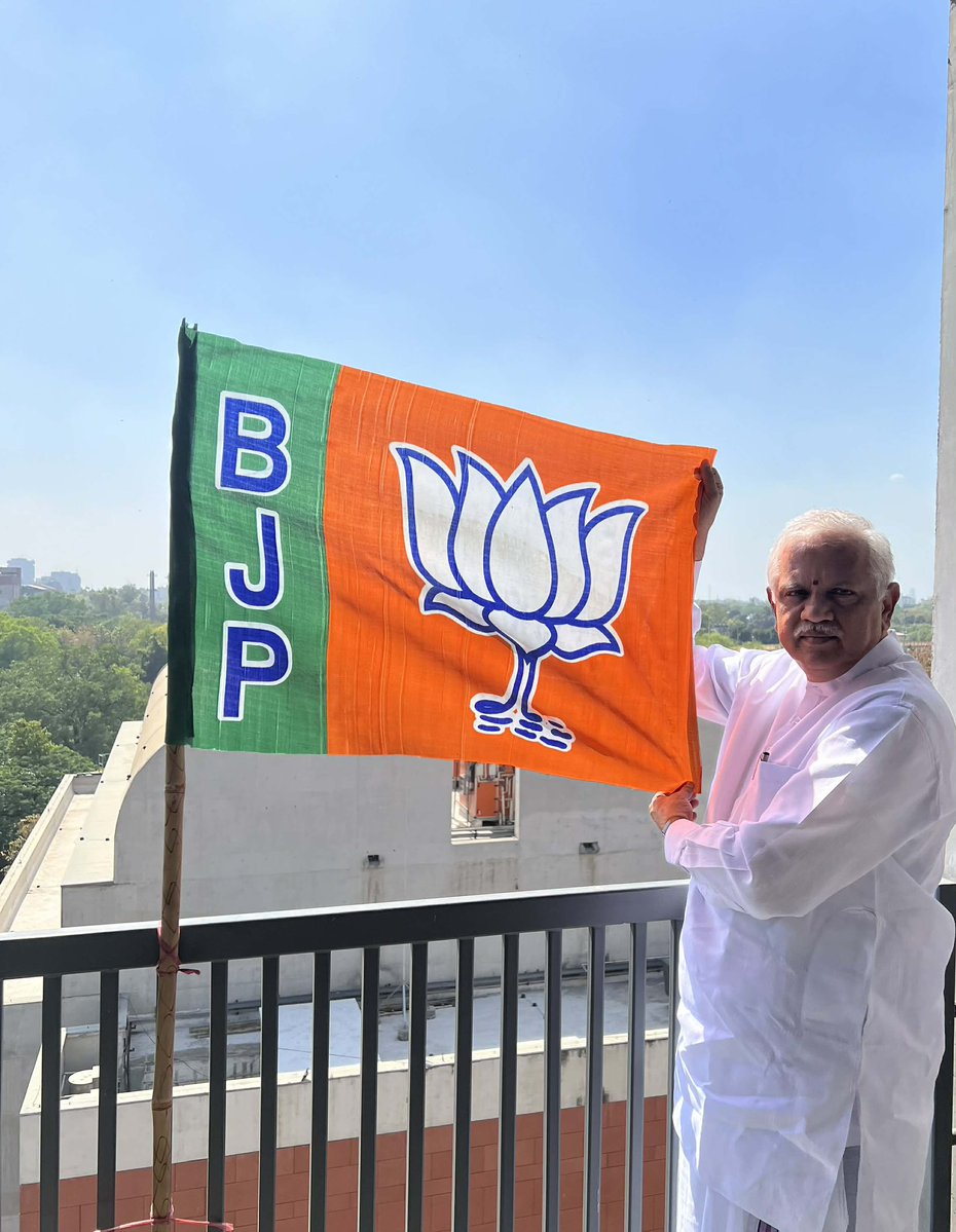 B L Santhosh tweet media