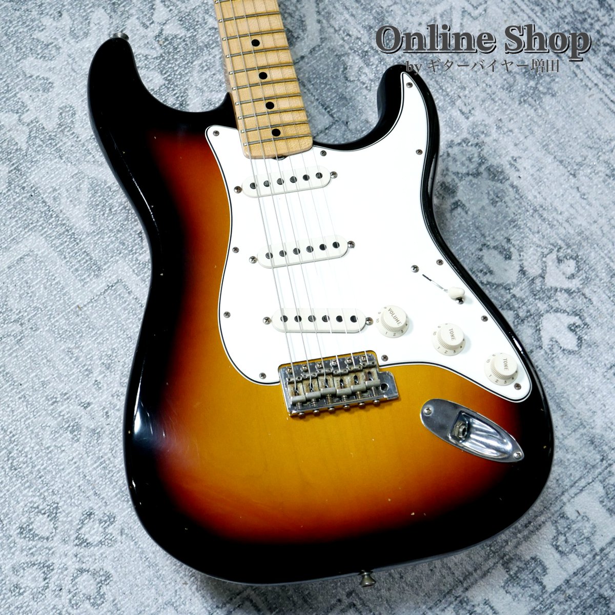 keimsd's tweet image. 2019 #Fender Custom Shop LIMITED EDITION 1969 Stratocaster Journeyman Relic Faded Aged 3-Color Sunburst
guitarbuyermasuda.com/products/used-…

みんな大好きジーラードーヘー！！
"ウィズシンロゴ"にワンピース・ネック！'69スタイルのハードロックな雰囲気を持つリミテッド・エディションが新着！！