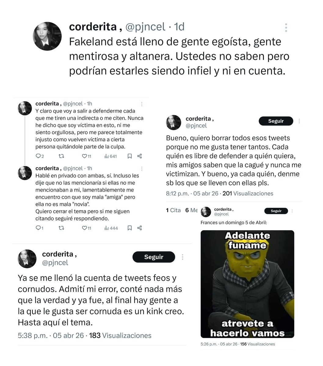 besoanhel's tweet photo. "Fakeland está lleno de gente egoísta, gente mentirosa y altanera." https://t.co/yEY6jPOryv