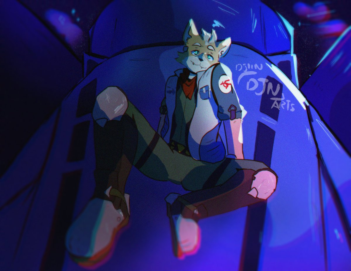 Star gazing with fox

#foxmccloud
#starfox