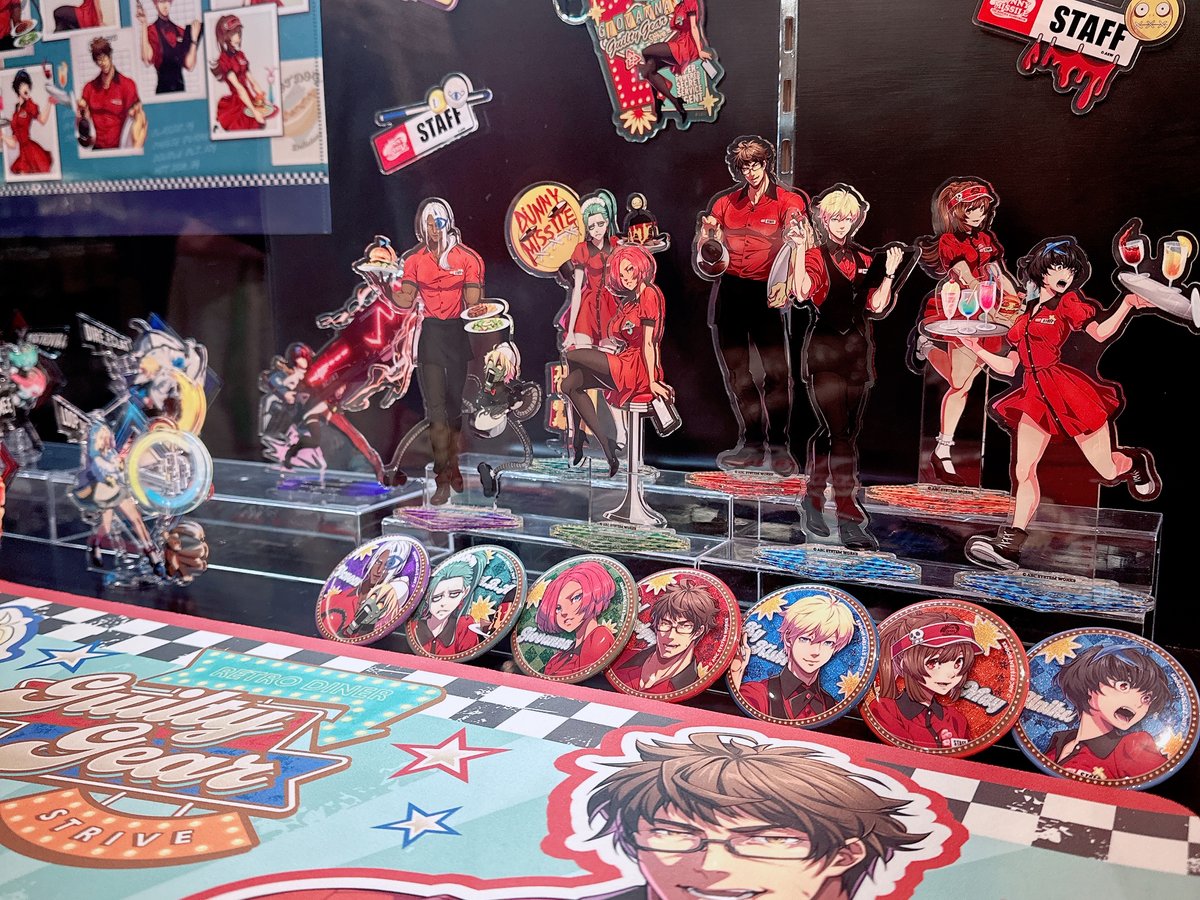 GUILTY GEAR -STRIVE- ～American Diner～ POP UP STORE開催中