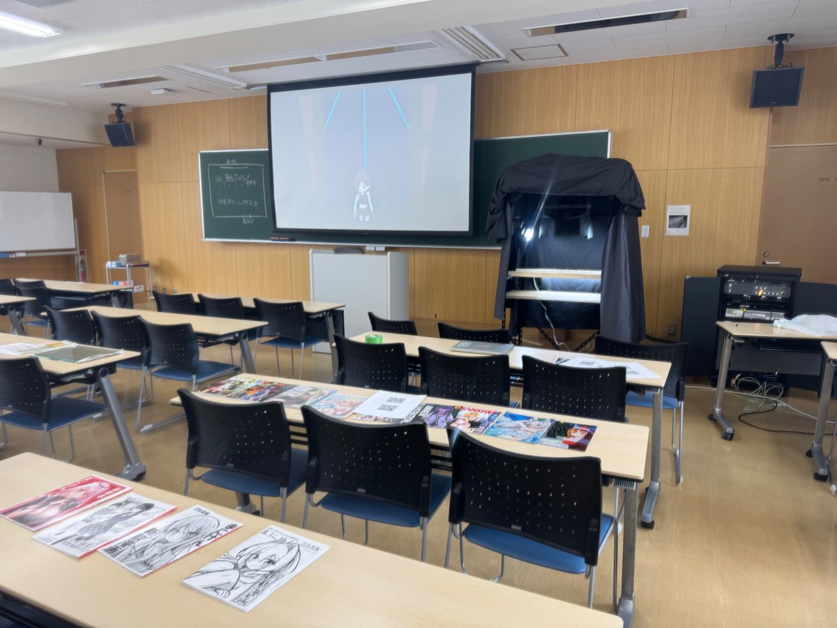 電通大まにけん tweet media