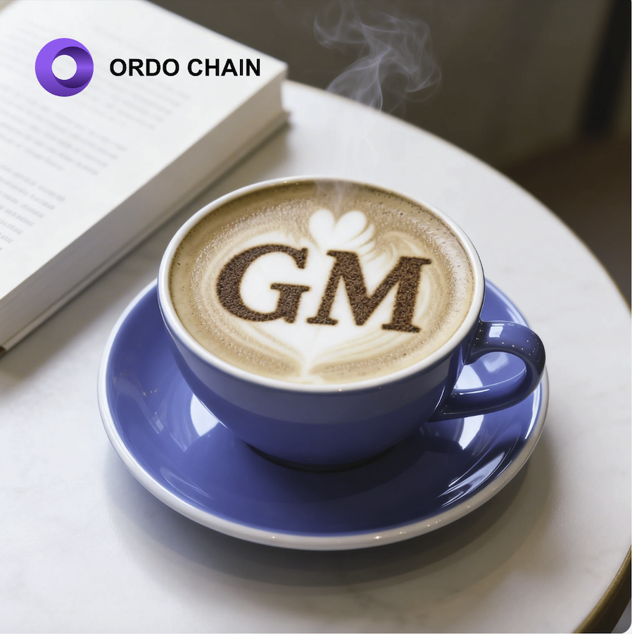 ordo_chain's tweet photo. ☀ GM.
Execution is easy.
Valid execution
is hard.
ORDO focuses on
What makes actions
Count.
#ORDO #GM https://t.co/1gxm4u8Gcd