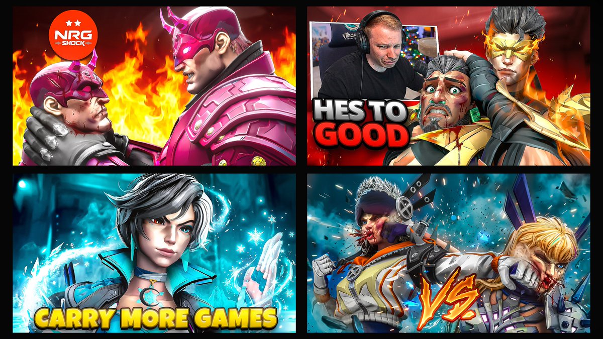 lupeprivzx's tweet image. Recent Thumbnail
#marvelrivals #opencommissions #thumbnail