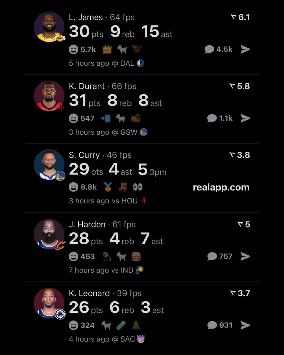 Real App tweet media