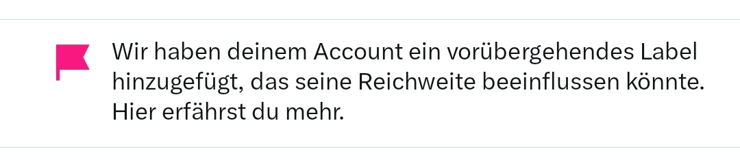 besserossi's tweet image. Ist das diese #Meinungsfreiheit von der #Faschist #Musk immer spricht? 🤔
