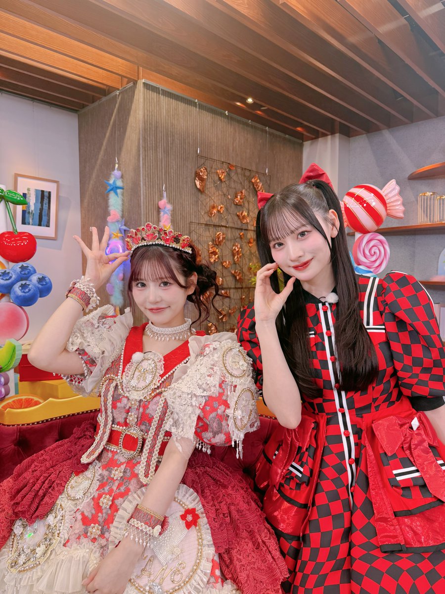 📺♥️ CANDY TUNE 本日の出演情報 ♥️📺 🍎🍬KAWAII LAB.赤組がMCを